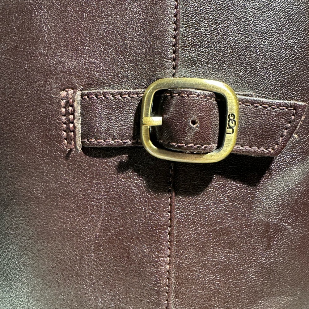Ugg Beryl Leather Riding Boots - Picture 3 of 14